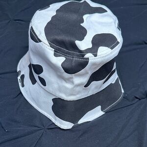 Black and White Camouflage Bucket Hat